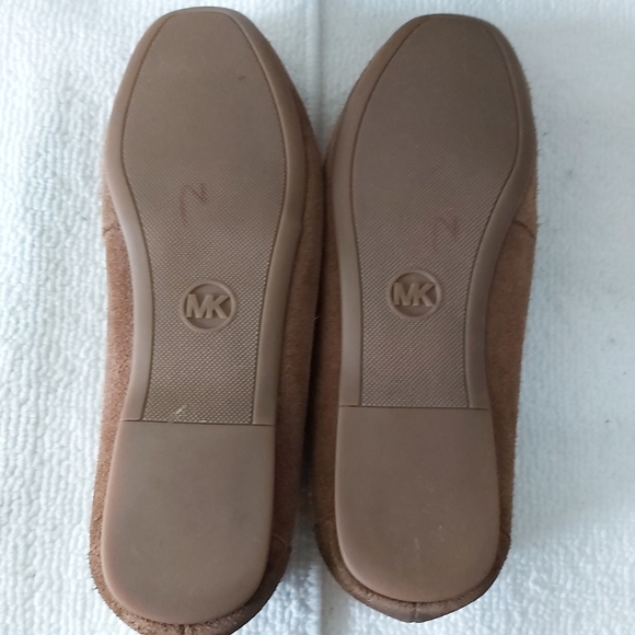 Michael Kors suede leather loafers flats brown - Picture 11 of 16